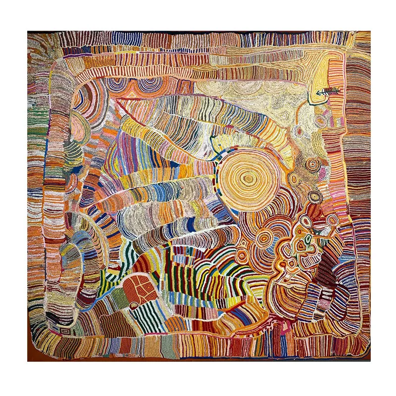 Est Art restaurant hand-painted oil painting texture painting porch abstract living room square decorative hanging painting