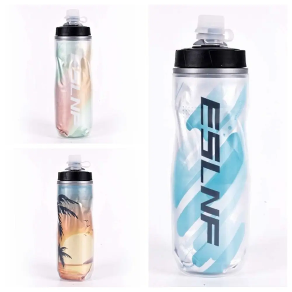 Large Capacity Cycling Water Bottle Cycling Equipment 610ml Seal Bicycle Cup Security Portable Water Bottle Road Bike