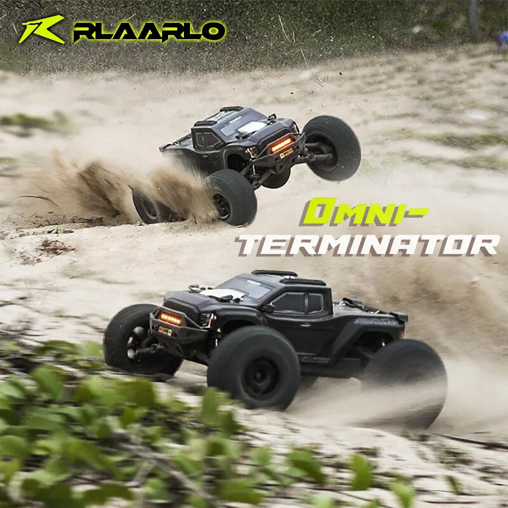 Hot OMNI-TERMINATOR Brushless 4WD RTR 1/10 Scale Electric Remote Control Model RC Car Monster Truck Adults Children's Toys