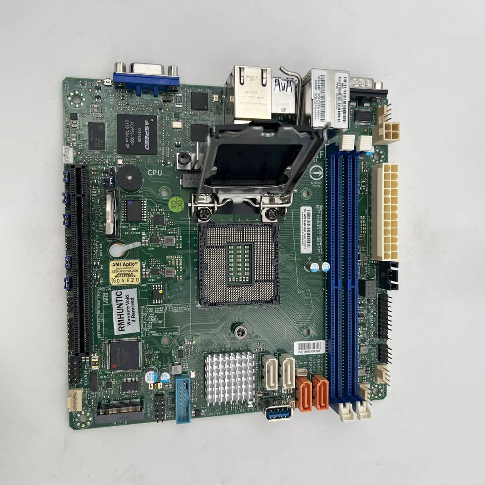 X11SCL-IF للوحة الأم لخادم Supermicro LGA1151Xeon E-2100/2200 معالج C242 #5
