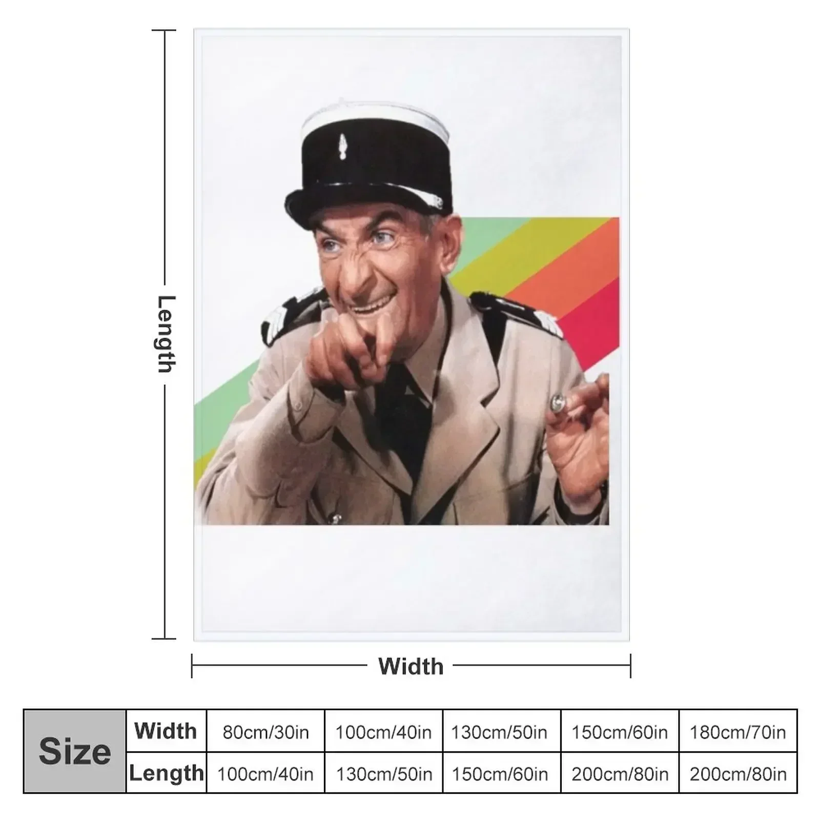 Louis de Funes Grimace Throw Blanket christmas decoration Decorative Throw Designers Flannel Blankets For Baby Quilt Blankets