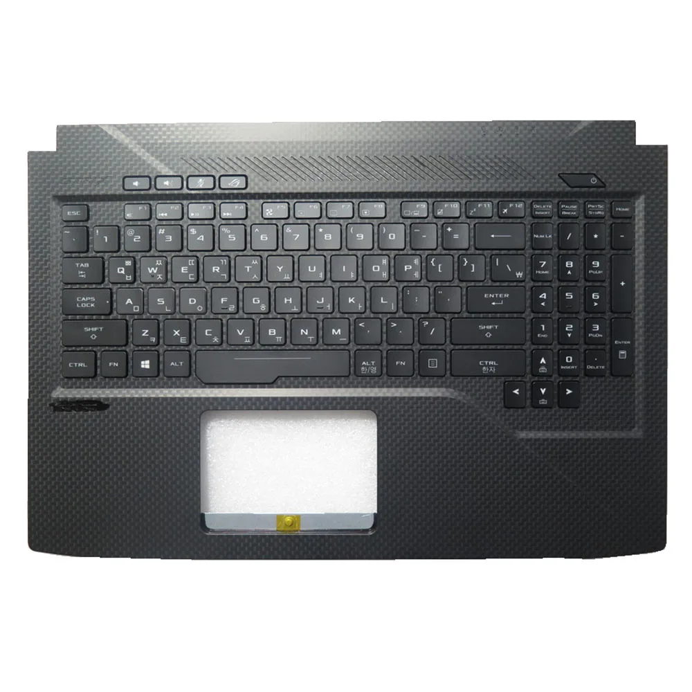 IT\KR\US\AR\BE\FR\HU\LA\NE\TW\TR\UK PalmRest&keyboard For ASUS GL503VD GL503VM GL503GE Black With Long dotted pattern Backlit