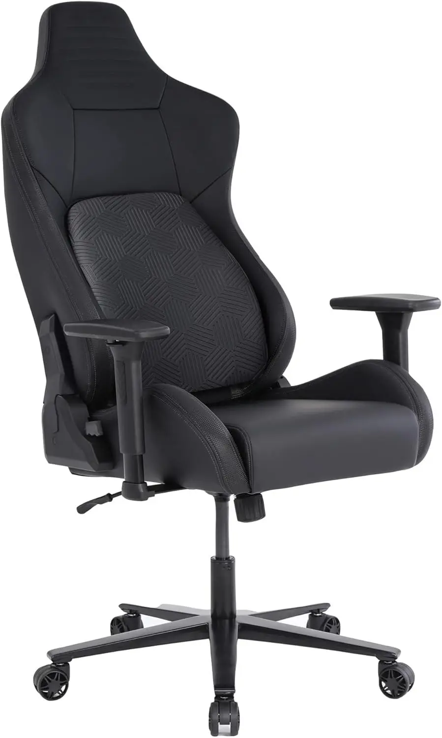 

Vertex Ergonomic Faux Leather High-Ba Gaming Office Chair, Black, Bifma Compliant