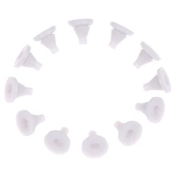 50PCS Shower Head Silicone Sprinkler Spout Top Spray Accessories