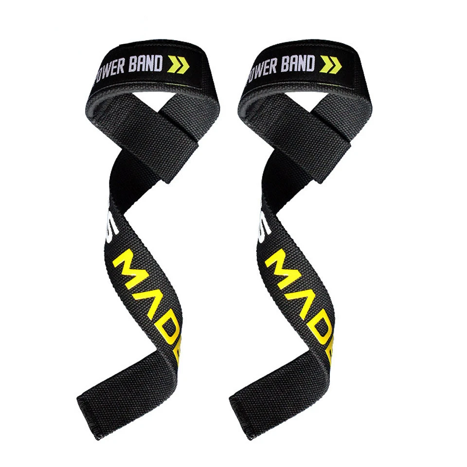 1 Pair Weightlifting Wristband Sport Professional Training Hand Bands Wrist Support Straps Wraps Guards For Gym Fitness