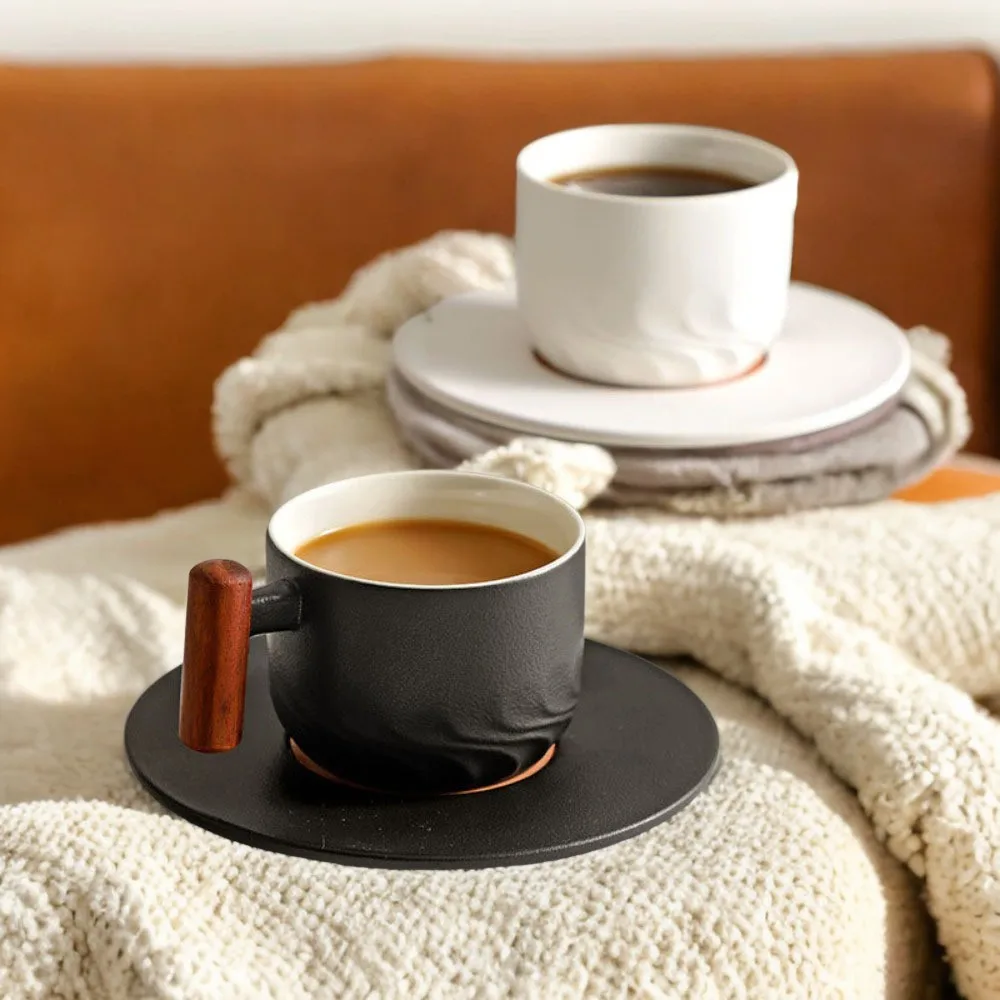 Stylish and unique handmade ceramic tea mug with filter - Ideal for home or office use - Functional and chic design - Perfect fo