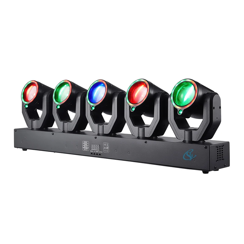 180W LED Moving Head Beam Lights RGBW 4IN1 With DMX512 Multicolor Stage Professional Lighting for DJ Disco Bar Party
