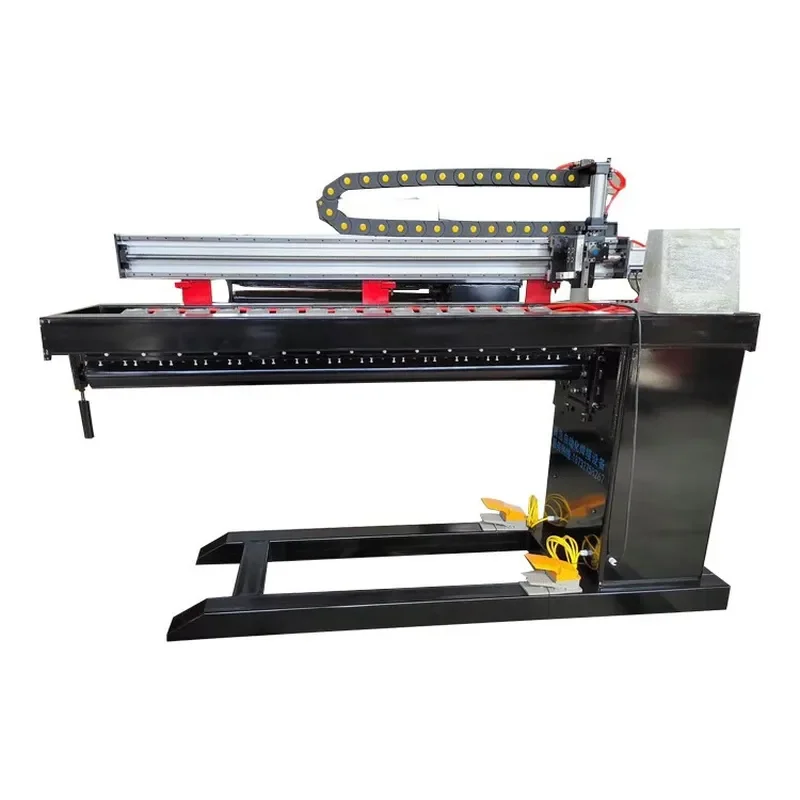 High Efficiency Automatic Argon Arc Straight Seam Welding Machine for Laser Cylinder Pipeline Seam Welding New Condition