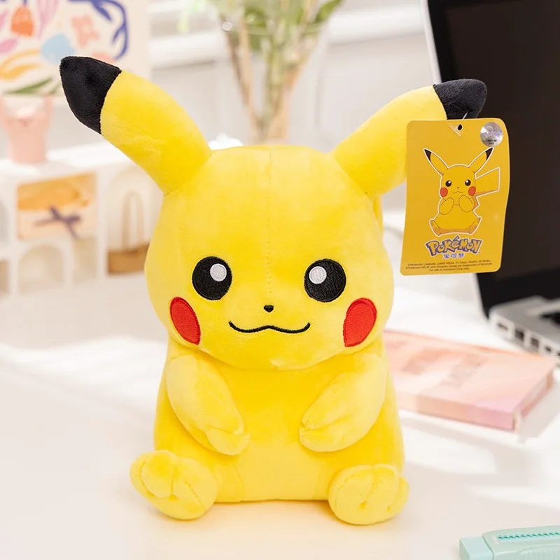 

Soft Toy Pikachu 20cm Stuffed Plush Toys Kawaii Stuffed Animal Jenny Turtle Anime Dolls For Kids Birthday Gift or Party