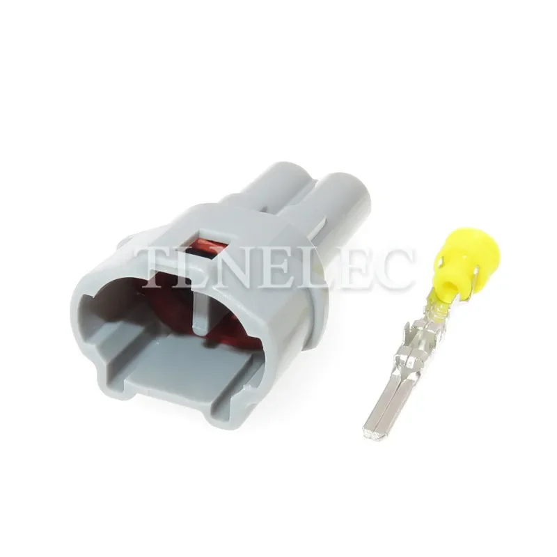 6180-2321 6187-2311 Sumitomo MT Uszczelnione 2-pinowe męskie żeńskie obudowy Szare wodoodporne złącze samochodowe do Hondy