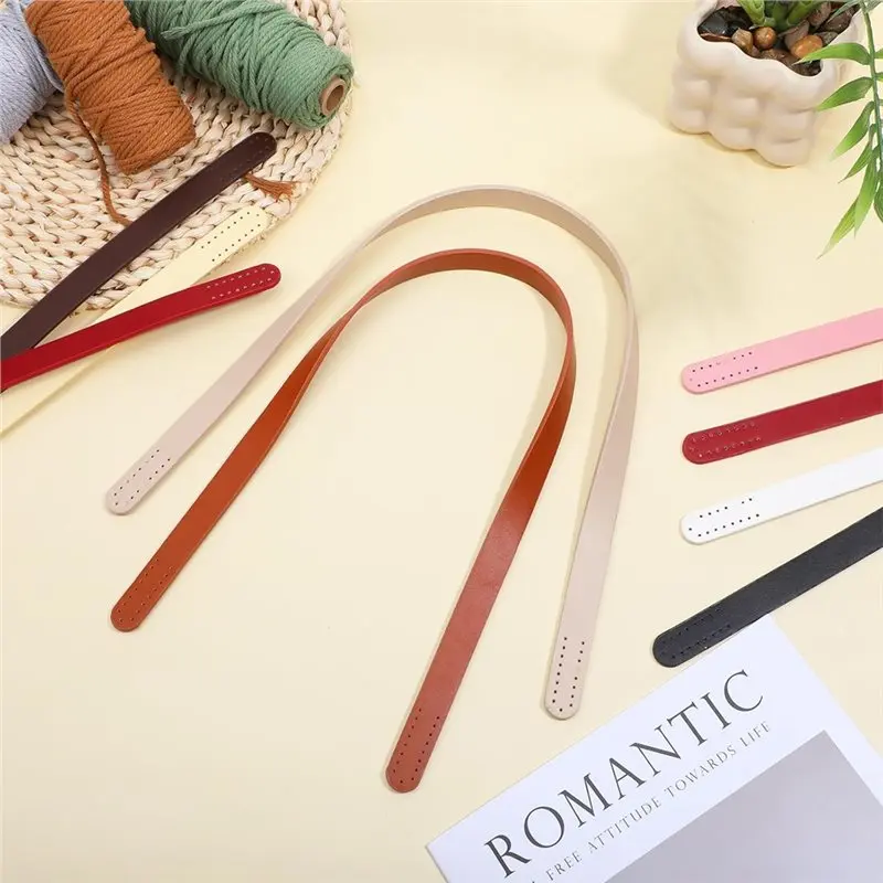 ABRT-Replacement Sew On Bag Handles- PU Leather Purse Straps(32Pcs), 8 Colors 24.8