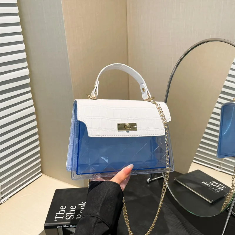 

Transparent Crossbody Bags for Women Jelly Bag, Trendy Fashionable Women Shoulder Bags Small Square Bag Purse and Handbags Сумка