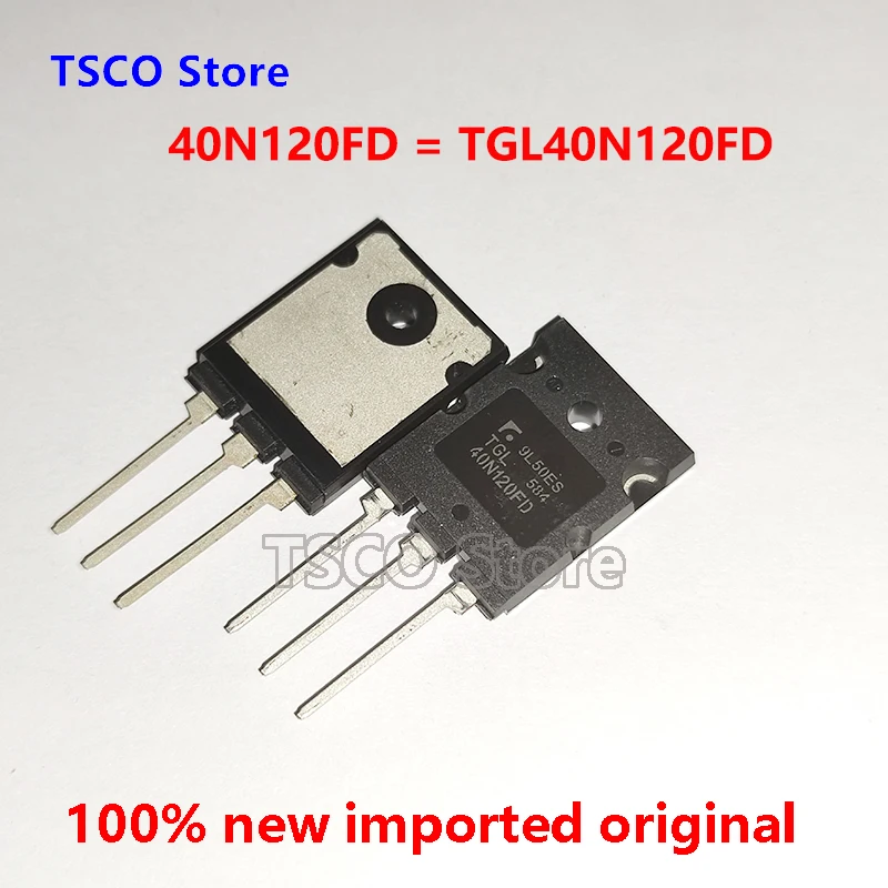 

5-10piece 40N120FD TGL40N120FD 40N120 100%New Origiail IGBT 40A 1200V TSCO