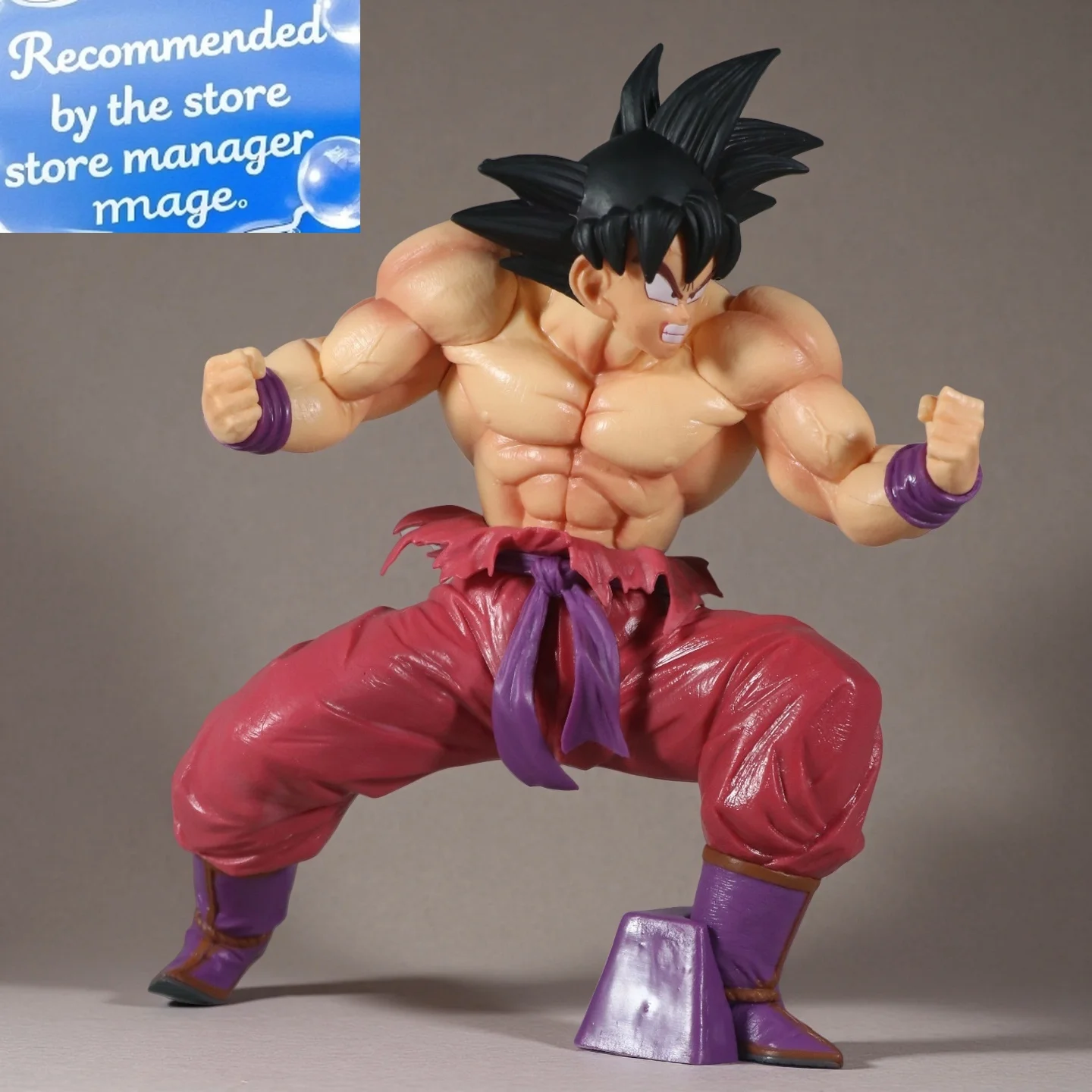 

20,5 см аниме-фигурка Сон Гоку Kaioken Dragon Ball Z, экшн-фигурка, статуя из ПВХ, коллекция моделей, украшения, игрушки, подарок