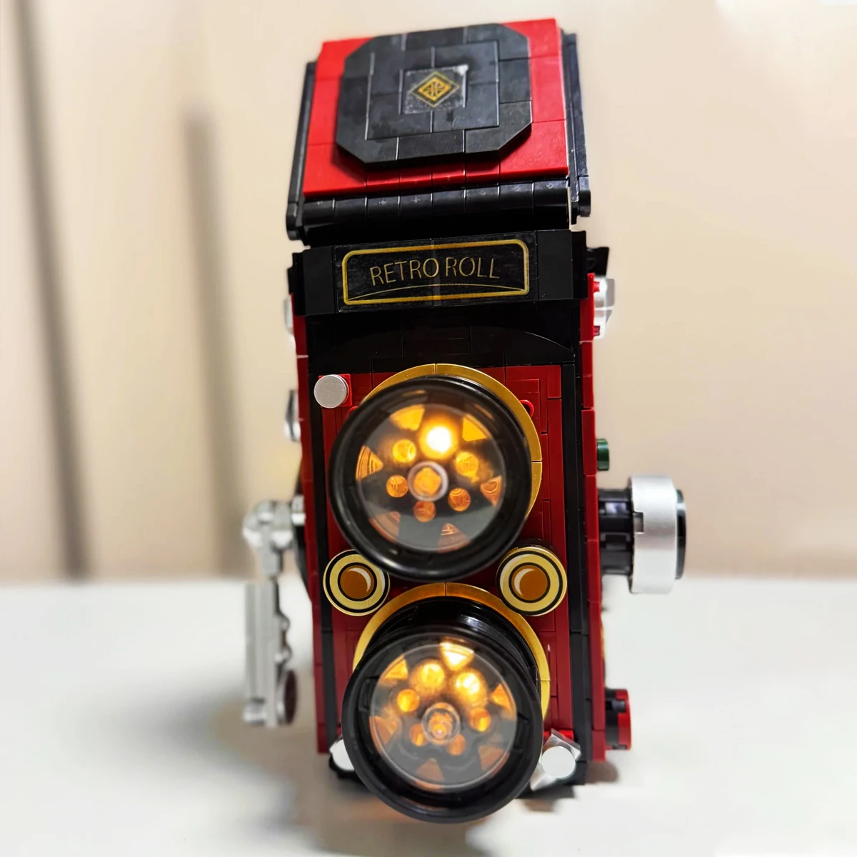 

719PCS Ideas Vintage Retro Camera Building Block Creative Expert Film Camera Model Bricks Toys For Kid Birthday Gift MOC