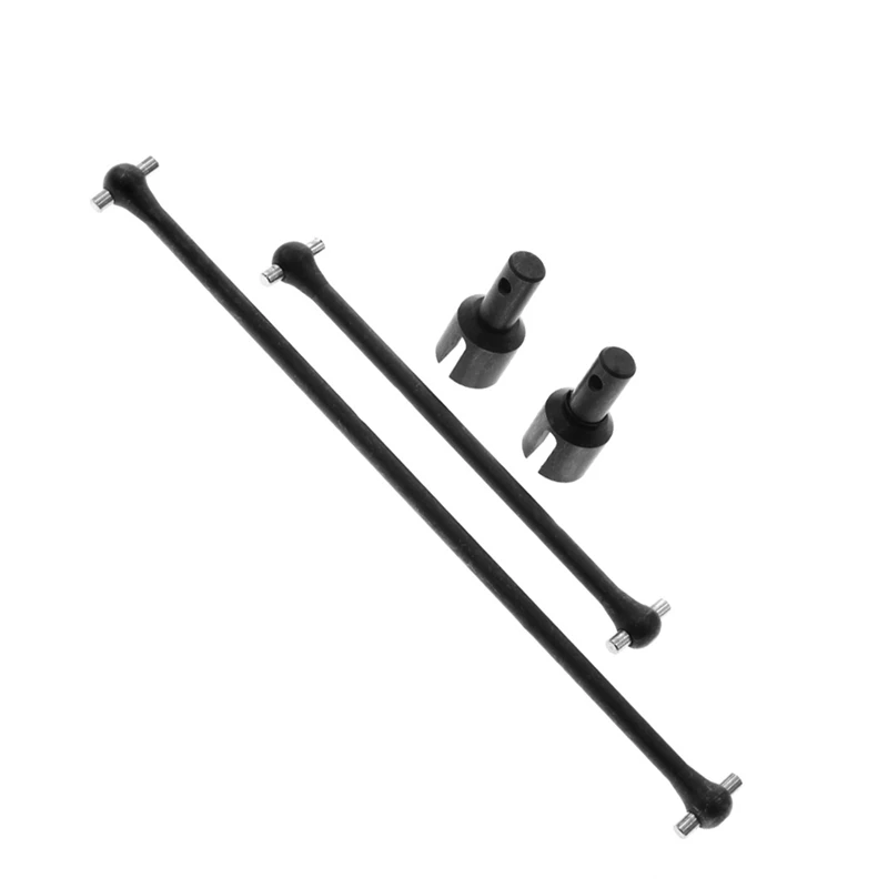 Metal Steel Center Drive Shaft With Differential Output Cup For 1/8 Traxxas Sledge RC Car Upgrades Parts Accessories