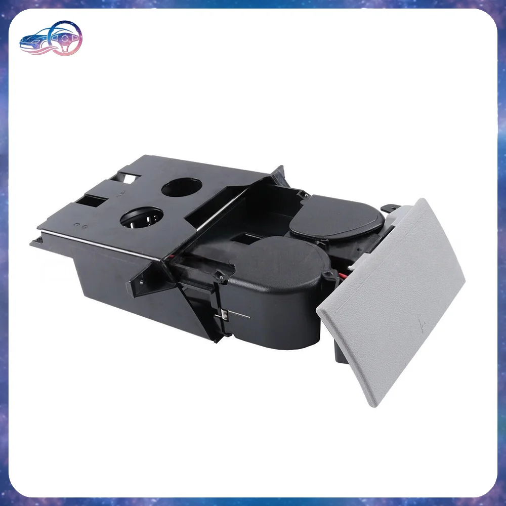 For VW Volkswagen Transporter T5 RHD Center Armrest Cup Holder Tea Bracket Replacement Parts OEM 7H285860130T 7H285860171N
