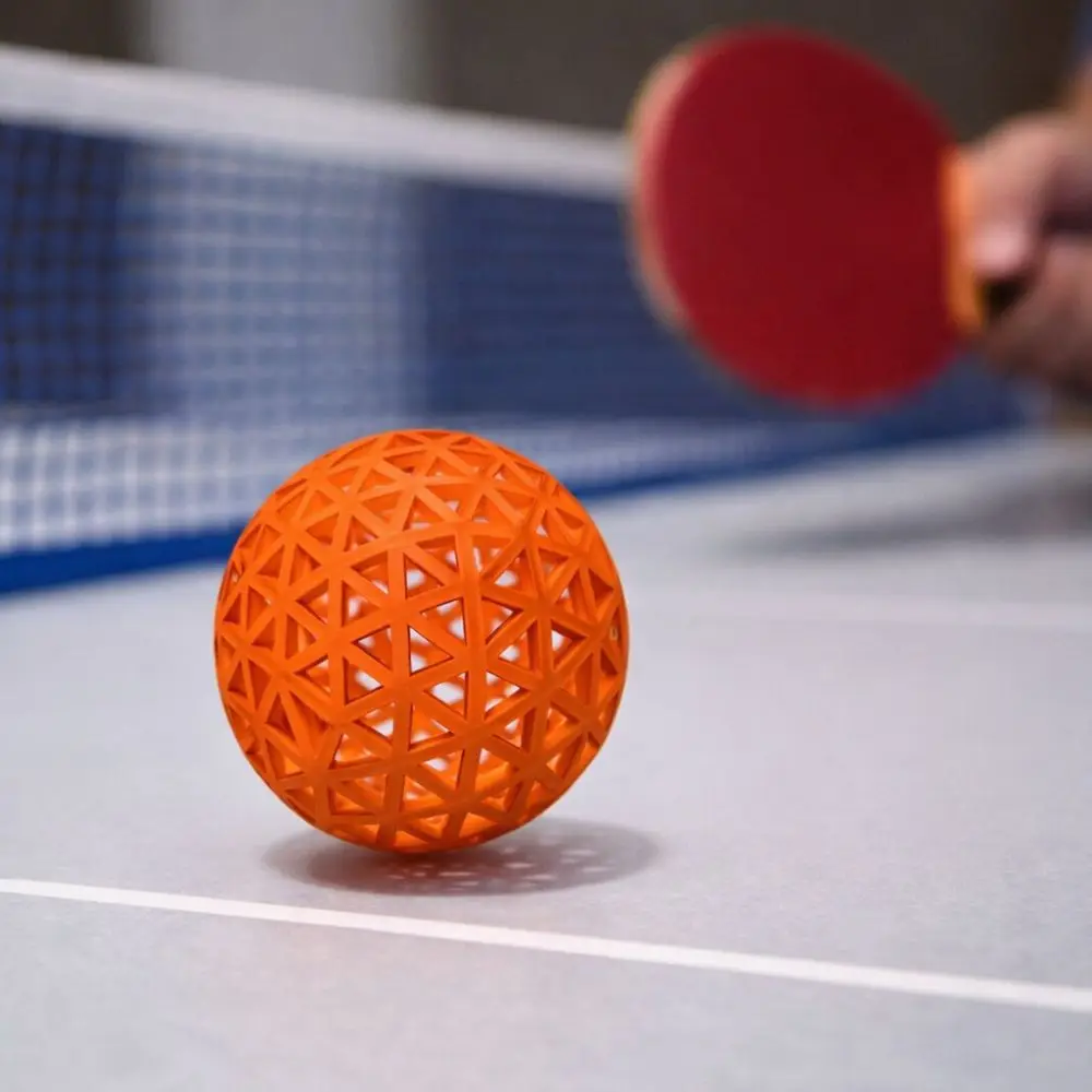 New Material Ping Pong Ball Indoor Outdoor Competitions Durable Table Tennis Balls 3D Printed Airless Professional Balls