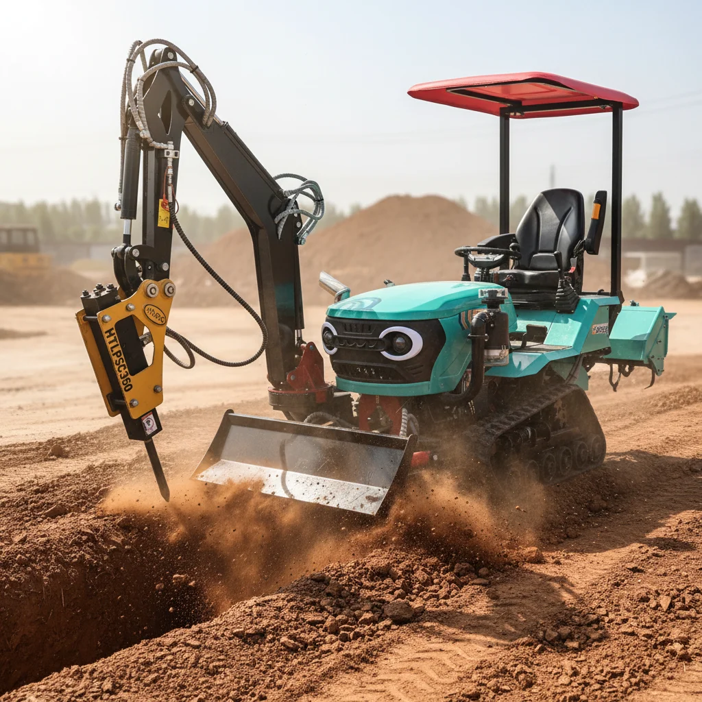 

Customize Small Agricultural Tractor Compact Mini Tractor for Garden Farm Landscaping