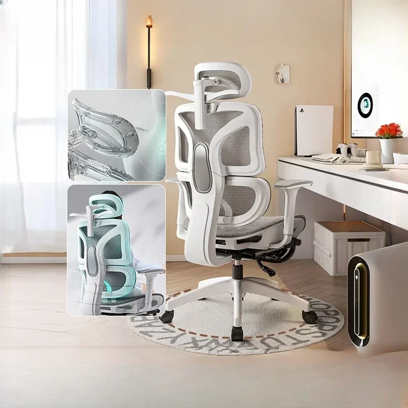 

Ergonomic Stuhl Moveis Waist Support Office Chair 4D Armrest Computer Gaming Seat Lift Swivel Chair Home Furniture 3D Headrest