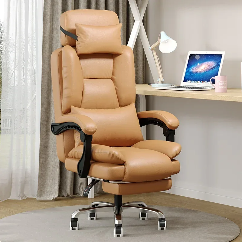 

Comfortable Chair Ergonomic Office Chairs Living Room Beauty Salon Gamming Work Bureau Design Meuble Individual Armchair Pc
