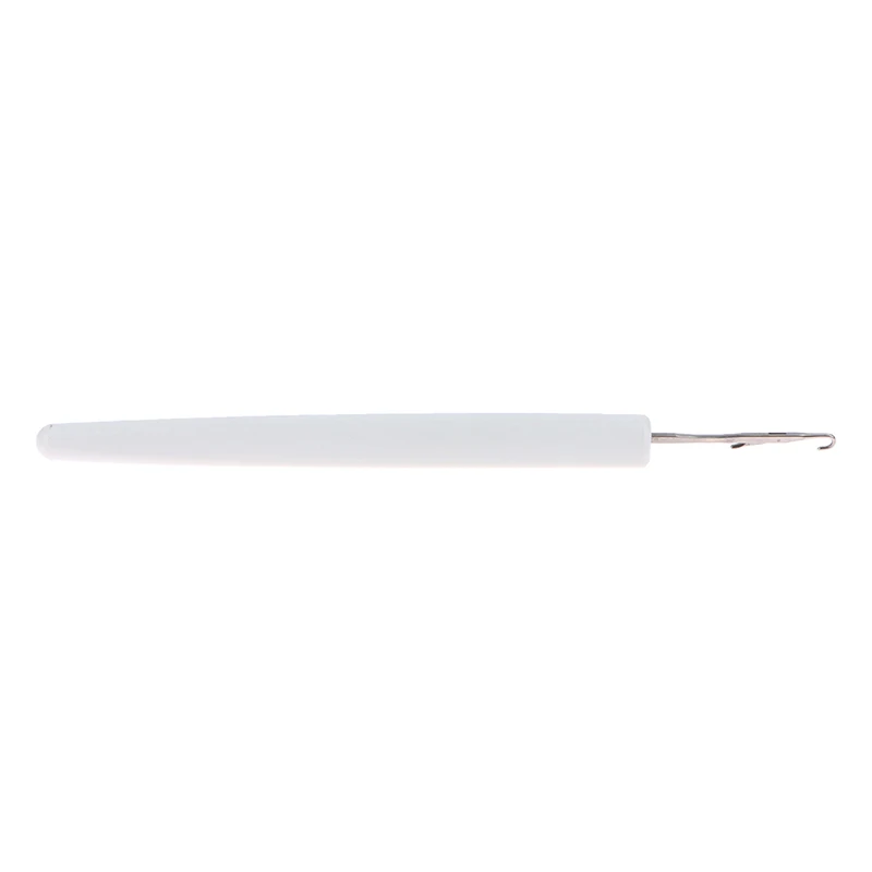 Portable 1Pc White Crochet Latch tool for All 4.5mm Standard Gauge Knitting Machine Weave Craft Sewing Tools 14cm