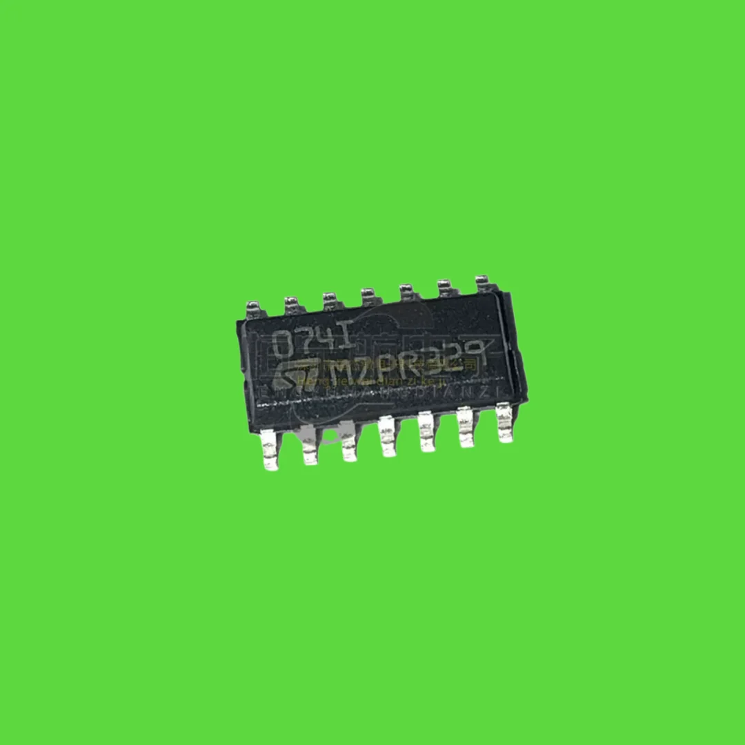 10PCS/new original TL074IDT screen printing 074I SOP-14 input four-way operational amplifier chip