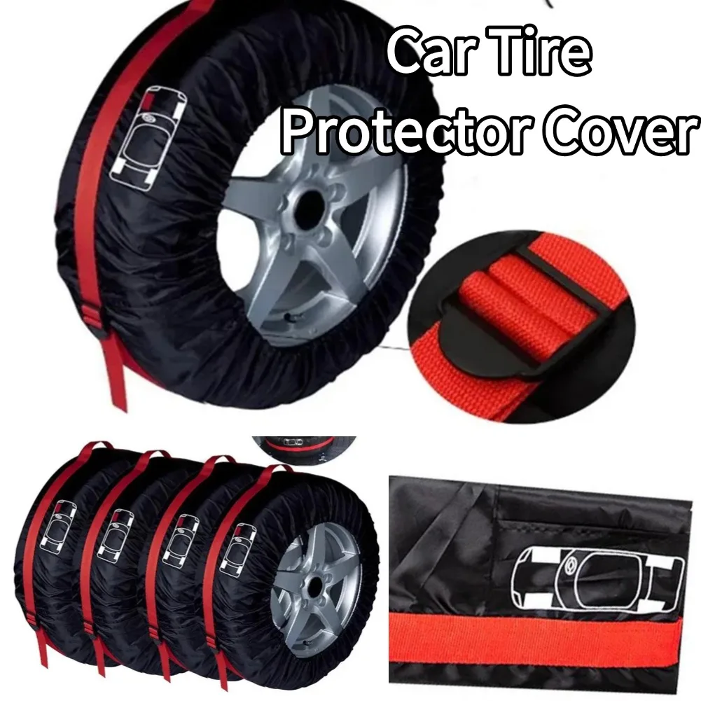 Dustproof Waterproof Car Spare Tire Storage Bags High Quality Car Tire Protector Cover Anti-Scratch Car Tire Protector Cover