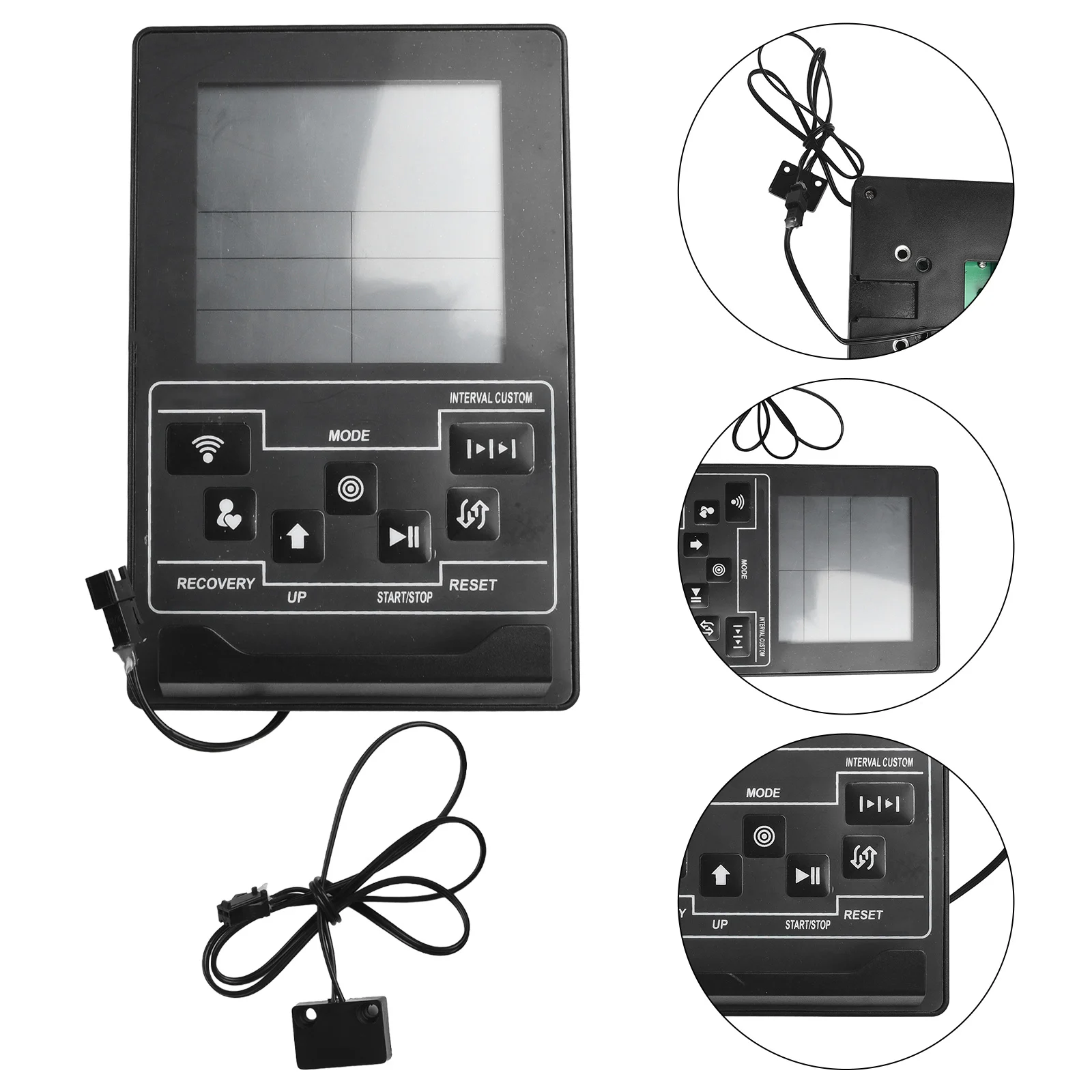 Rowing Device Counter Rowing Machine Meter Rowing 400g Black Plastic 1 Pcs 172*110*35mm Electronic Device Monitor