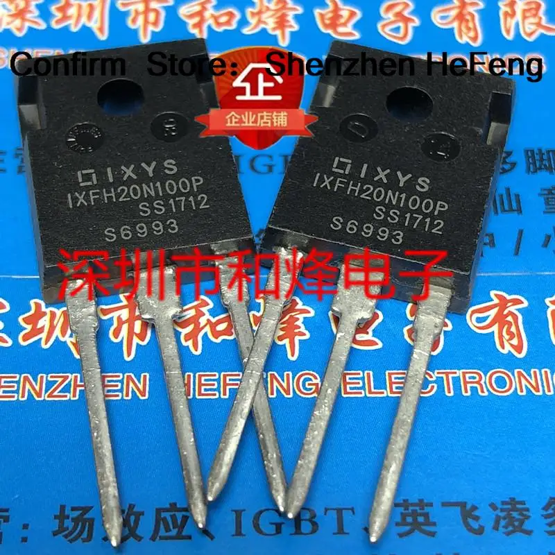 

5PCS-10PCS IXFH20N100P TO-247 1000V 20A Original Best Quality 100% Test In Stock