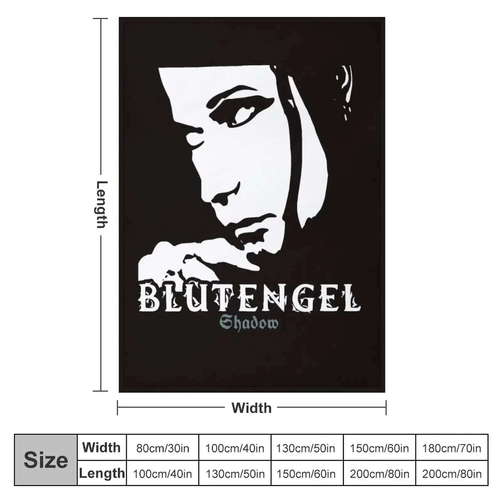 Chris Pohl - Blutengel Throw Blanket Soft Big bed plaid Softest Decorative Sofa Luxury Throw for sofa Blankets