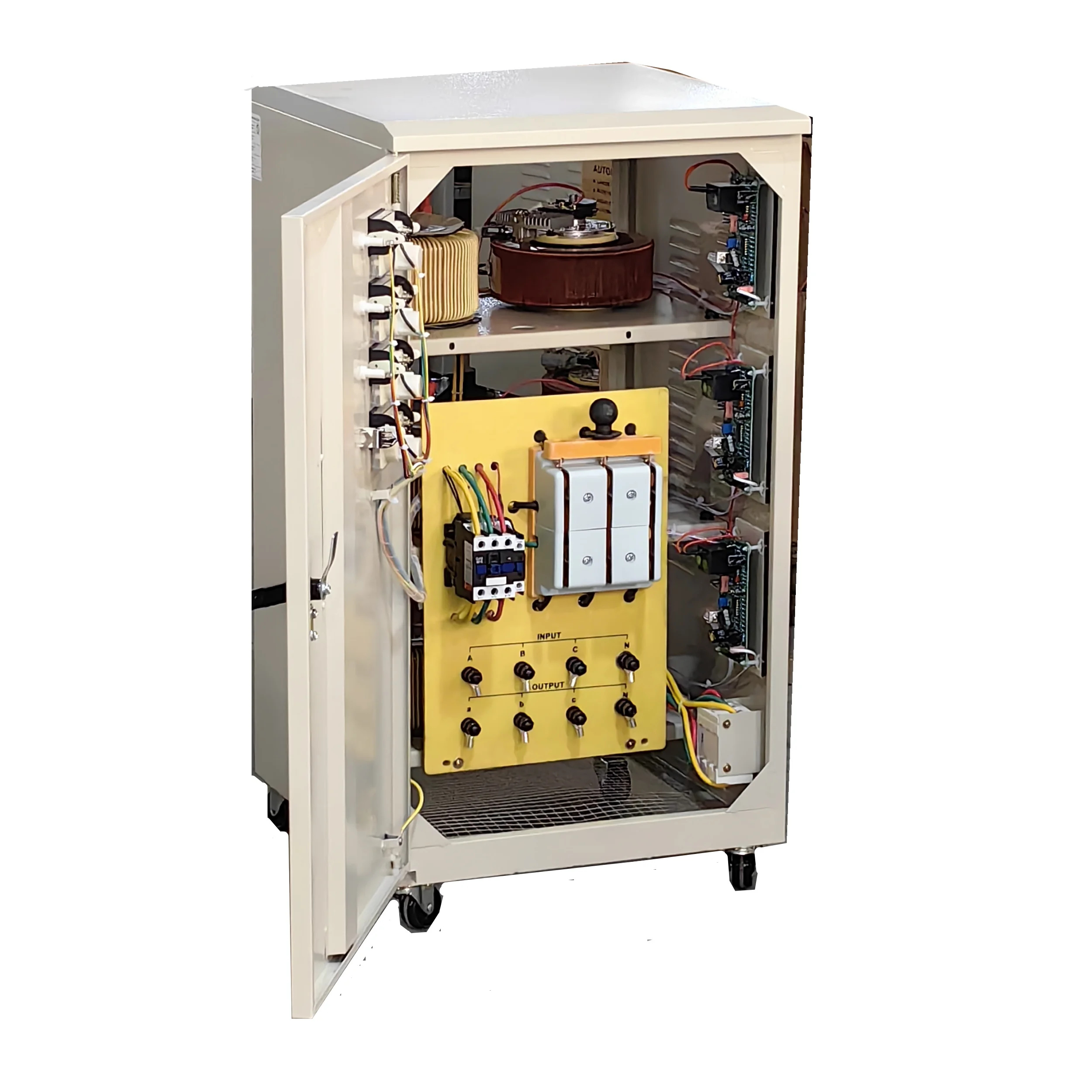 三相 10KVA 30KVA 50KVA 100KVA AC 380V 自動電圧調整器/安定器 AVR 産業機械用