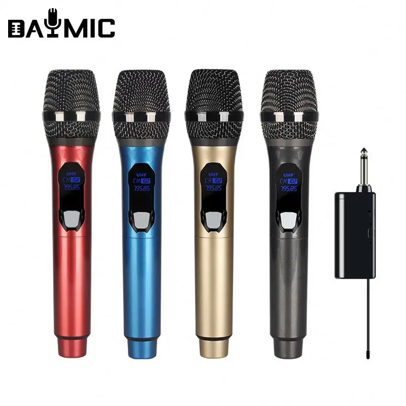 

Professional Wireless Handheld Condenser Microphone Studio UHF Mic