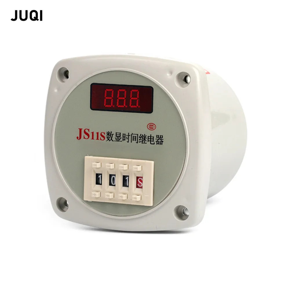 JS11S multi-function digital display time relay two-position regulation 0.01S~999H 24V 220V 380V