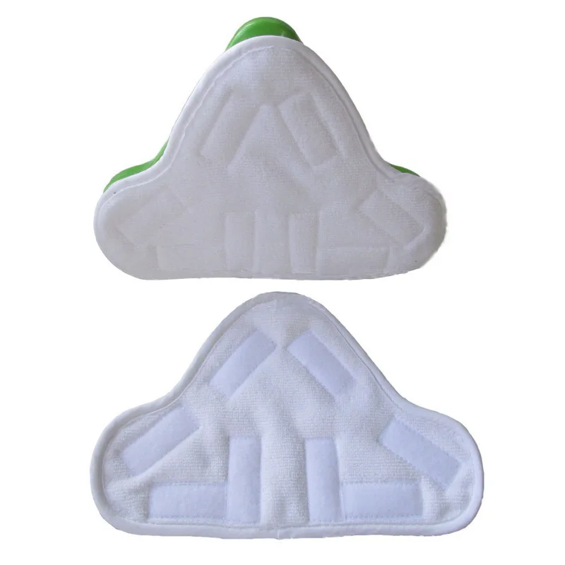 2PCS Replacement Steam Mop Microfiber Cloth Pad for Shark Mop H2O Mop X5 Triangular Drag Cleaner Cloths