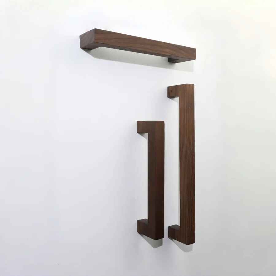 

Nordic Wooden Cabinet Handles Clothes Wardrobe Furniture Handle Hardware Knobs for Drawers Dresser for The Room Cabinet Pulls