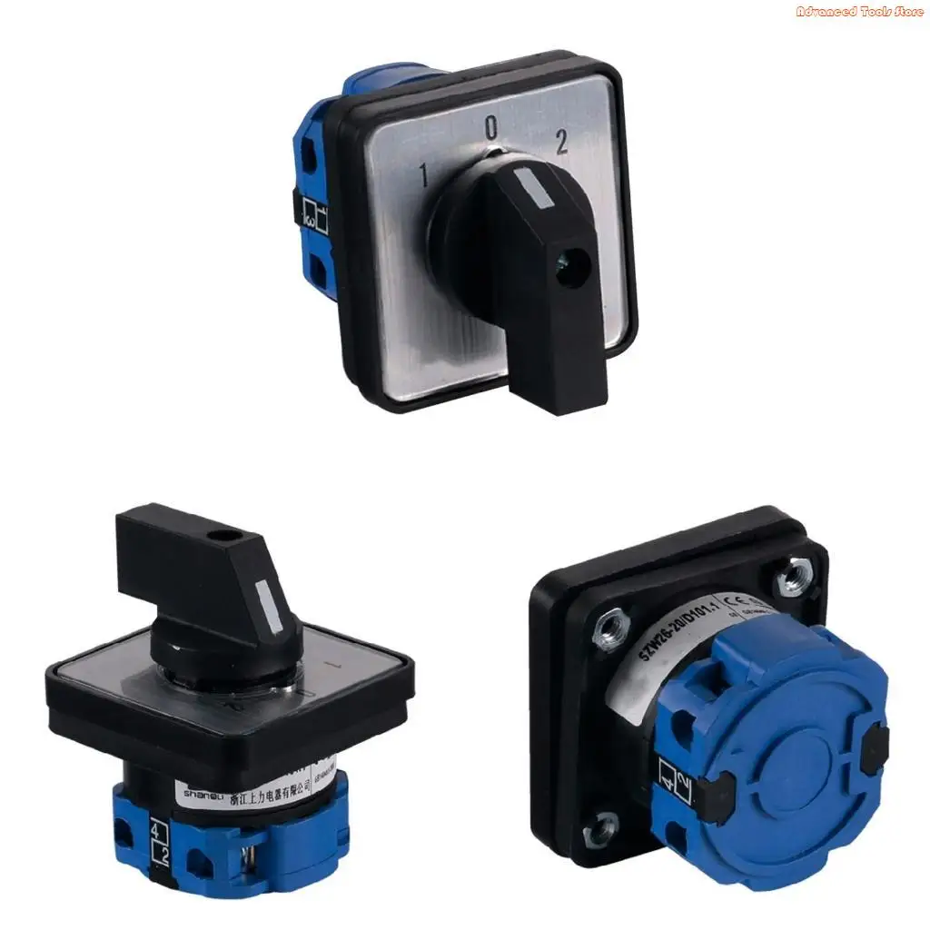 SZW26-20 Rotary Adapter Changeover AC 660V 20A Latching Terminals 3 Position W91B