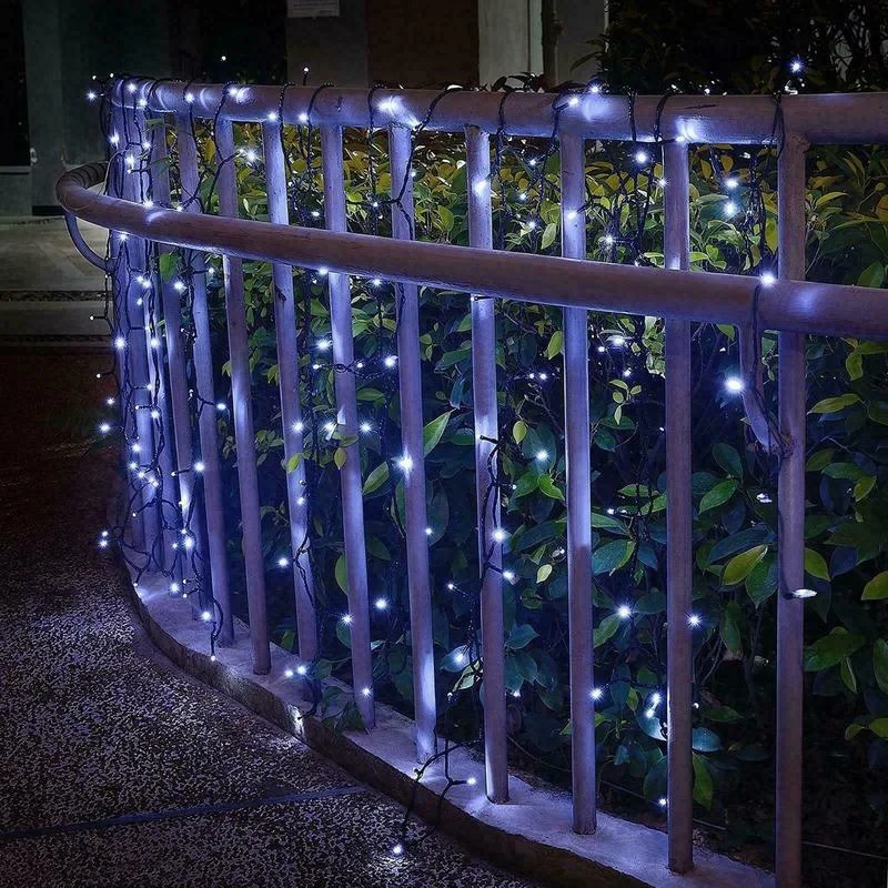 Outdoor Solar Fairy String Lights, impermeável Twinkle Lights, Natal, pátio, jardim, quintal, festa de casamento, Tree Decor, 300LED, 105Ft