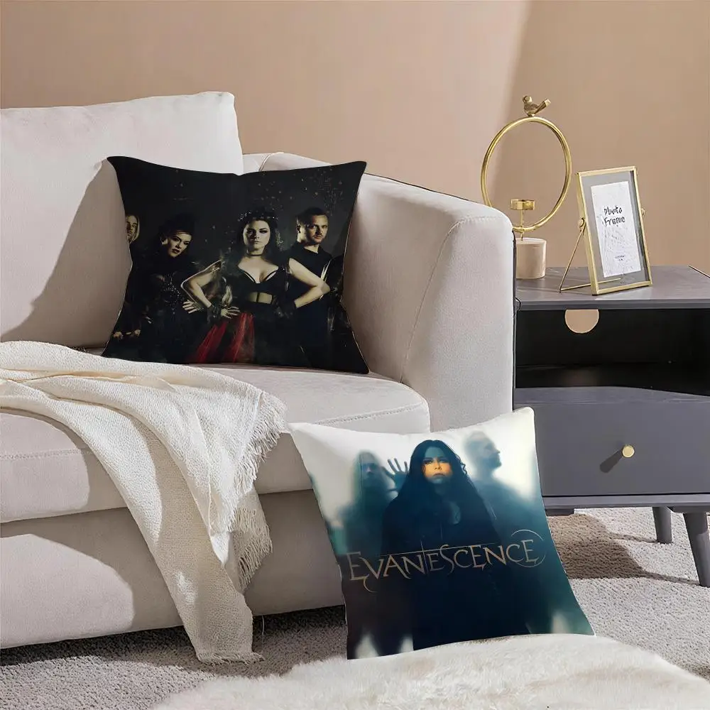 Haunting Melodic Music E-Evanescence Cushion Cover Sofa Home Living Room Car Decor Washable Decorative Square Pillowcase