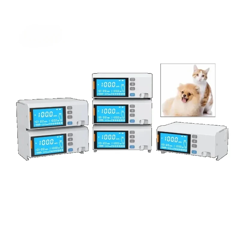 Factory Direct Affordable Price Precise Portable IV Pump Medical Emergency Pet Hospital Animal Vet Veterinary