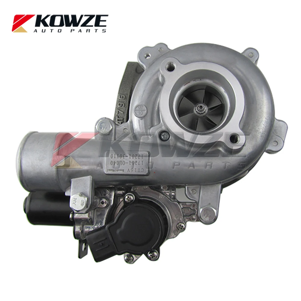 Auto Turbocharger Turbin For Hilux VIGO Fortuner 1KD OT16V 3.0 Engine 17201-0L040