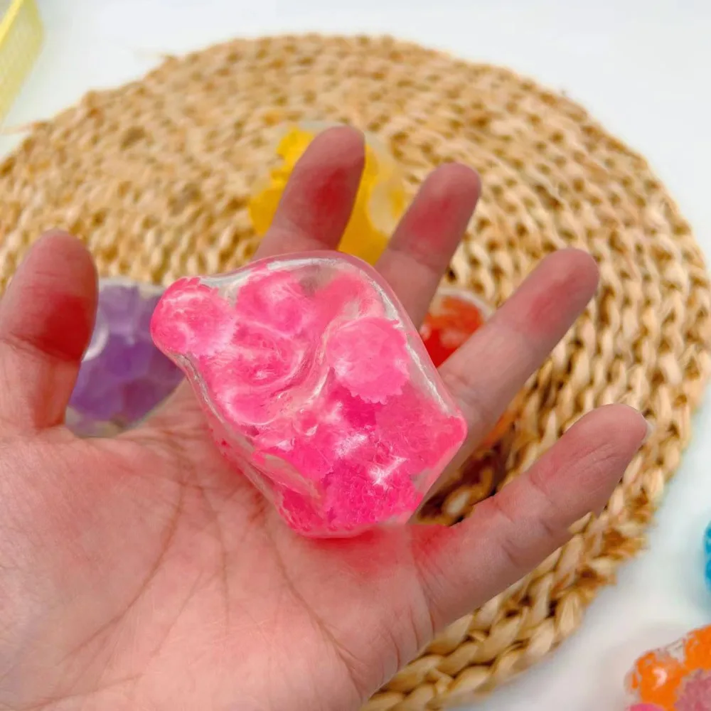 Cuerda de disco de perlas, perla pegajosa de crecimiento lento, pequeña tortuga, simulación de perlas de rebote lento, juguete elástico súper suave