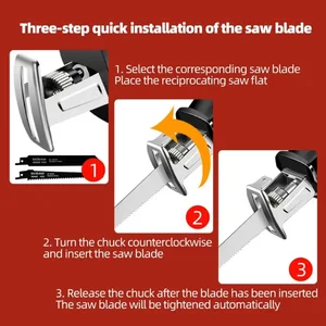 Alternative Cordless Serra for Dewalt, 18V, 20V Battery, Saber Saw Electric Cut, Wood, Pipe Metal, Electric Tools, No Battery 11 Main Sales Serra Tico Eletrica - №12