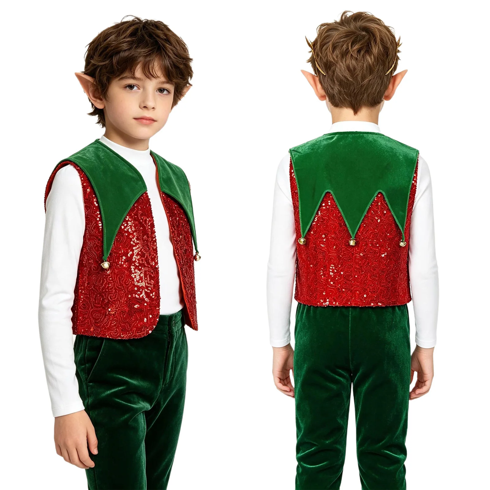 Gilet de Lutin à Sequins Enfant – photo 5
