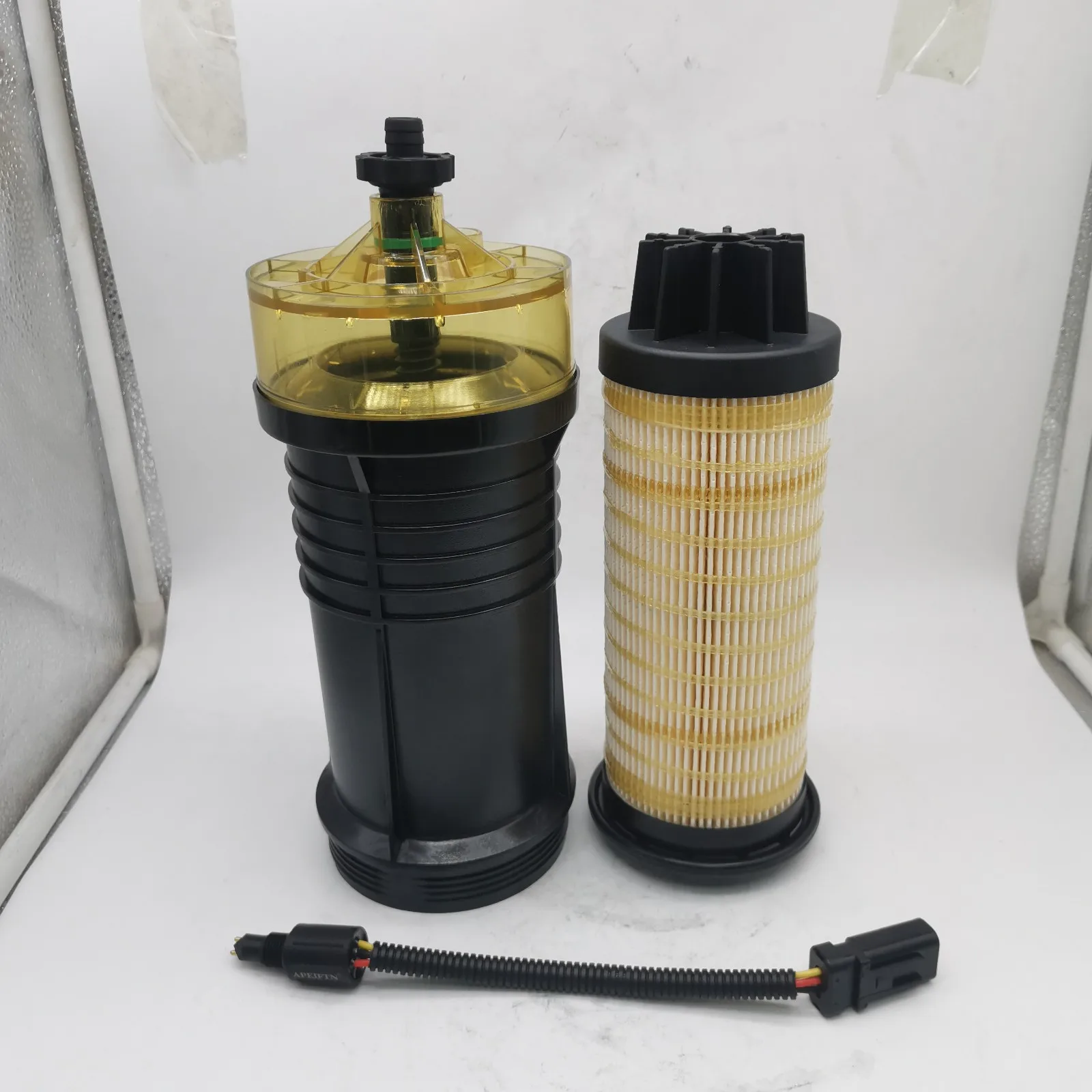 E320GC Oil Water Separator Filter Element With Shell With Sensor 523-4987 5234987