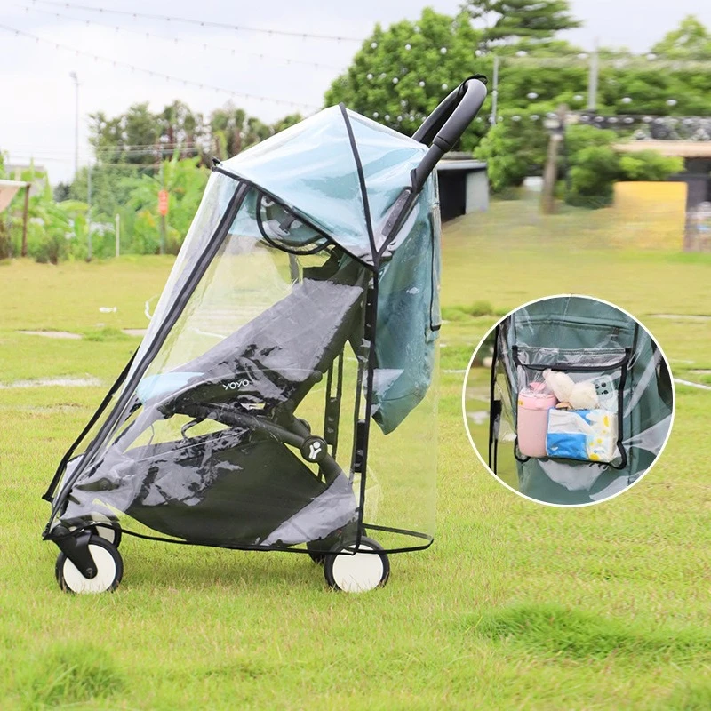 

Baby Stroller Rain Cover Baby Stroller Windshield Stroller Warm Cover Raincoat Accessories