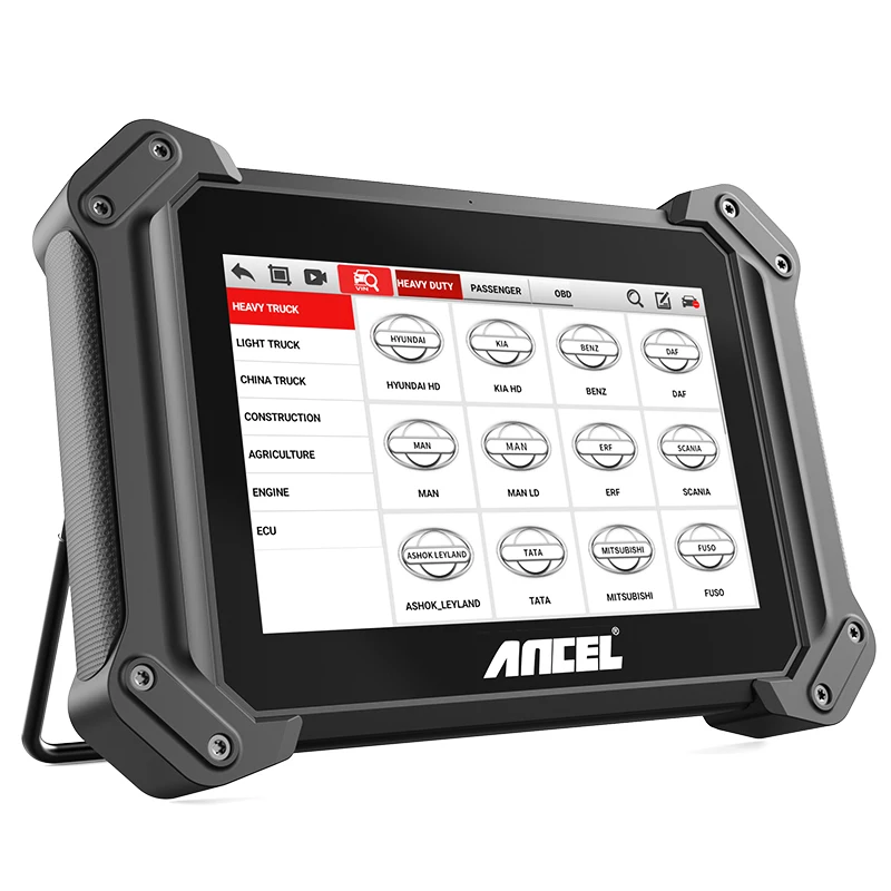 ANCEL V6 PRO+HD Diagnostic Tools for Heavy Truck and Car Two in One Automotive Full System Scanner