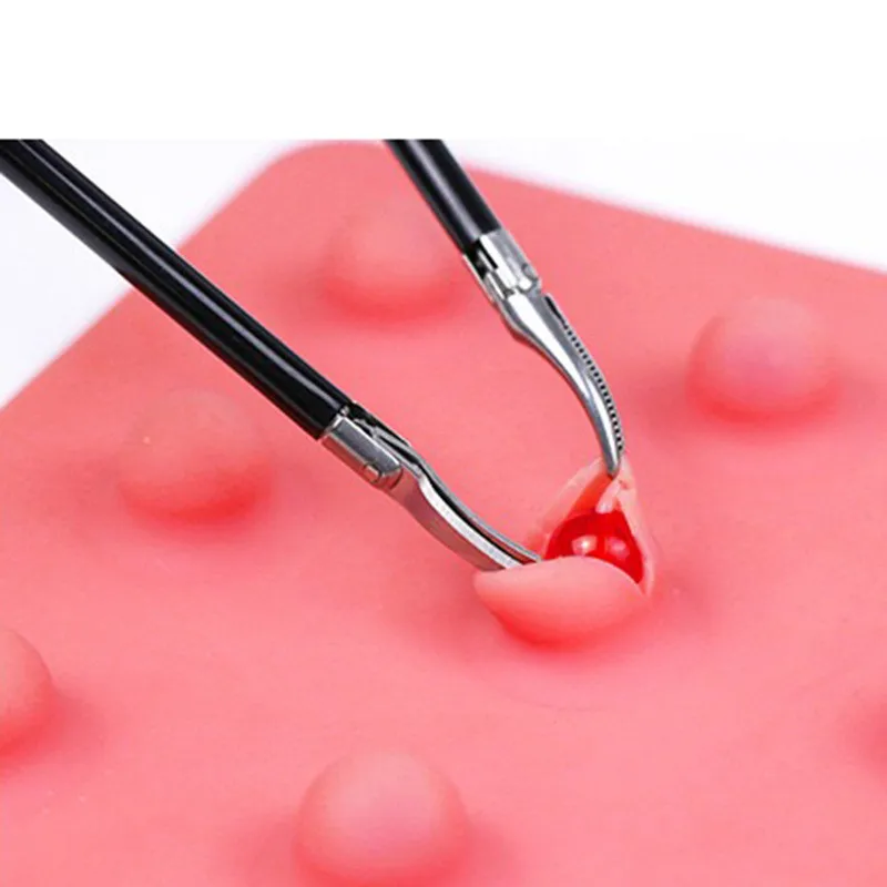 Surgical Silicone Laparoscopic Training Wound Suture Module Simulates 9 Peel and Shear Modules