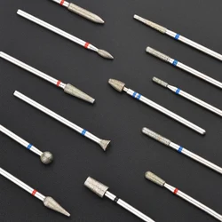 Ceramic Diamond Nail Drill Bit Cuticle Bit for Nail Drill Drill Nails Milling Cutter For Manicure Pedicure Gel Polish Remover