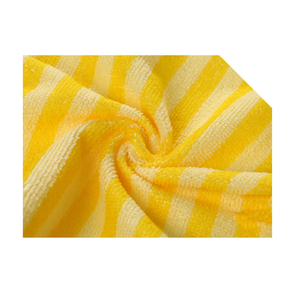 

5Pcs Multipurpose Microfiber Cleaning Cloth High Absorption Striped Kitchen Window Door Furniture Cloth Kitchen Towel